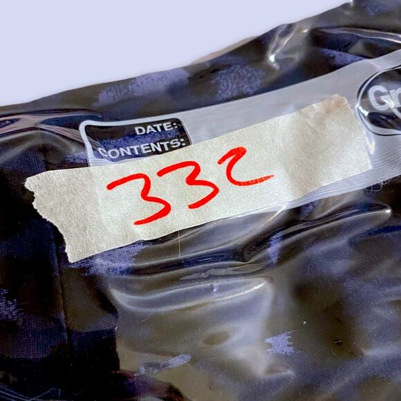 Kate Spade New York Blue Leopard Print 3/4 Sleeve Winter Dress Gold Zipper 2 - Picture 9 of 9